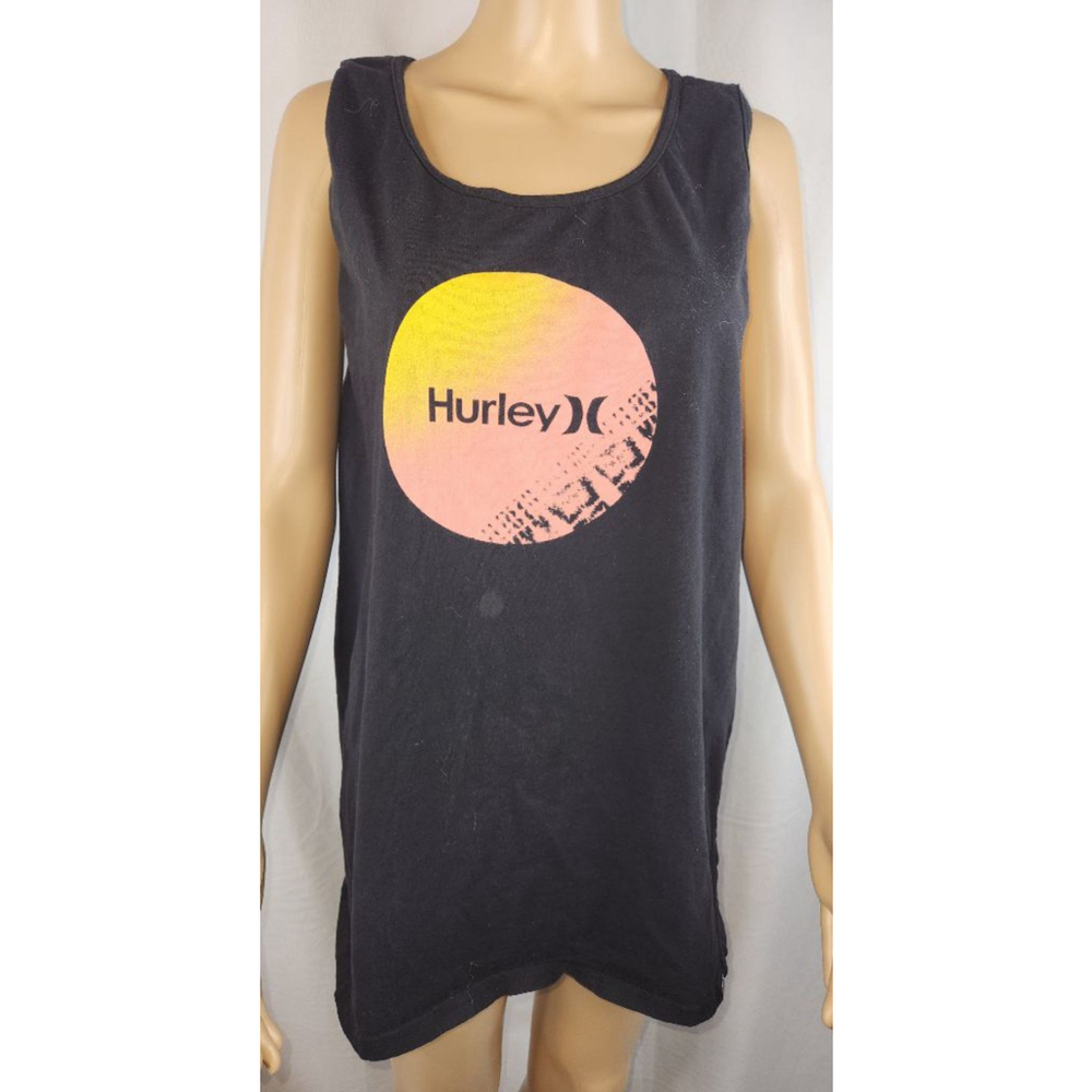 Hurley | Men | Tank Top | Black | Graphic | Size Large